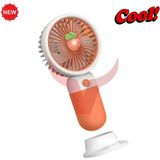 vooka Fan Soğutucu Mini Vantilatör Turuncu