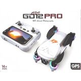 vooka GD12 Pro Gps Kameralı Katlanabilir Drone | Hd Kamera | Ekranlı Uzaktan Kumanda | 3 Km Kontrol Mesafesi | Akıllı Engel Algılama | Otomatik Eve Dönüş | Profesyonel Drone - Beyaz - GD12PRO