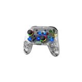 VOOKA Rgb Kablosuz Şeffaf Gaming Ps4/Ps3/Pc/Switch/İos Uyumlu Gaming Kol Wirelles Controller Saydam