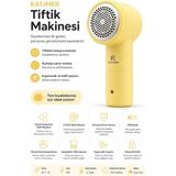 vooka Şarjlı Tiftik Temizleyici Tüy Toplama Makinesi | Kazak, Mont, Battaniye Için Güçlü ve Güvenli Temizlik - Sarı