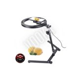 VOOKA Vilya Profesyonel 10inç Çalışma Masası Işığı Masa Ürün Çekim Led Işıklı Telefon Tripod Standı