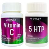 Voonka 5 Htp Complex Takviye Edici Gıda 62 Kapsül +Vitamin C Çiğneme 62 Tablet