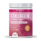 Voonka Collagen Beauty Plus Powder Karpuz Çilek Aromalı Kolajen 300 gr Toz
