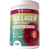 Voonka Collagen Beauty Plus Yeşil Elma Aromalı 300 gr Toz