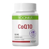 Voonka CoQ10 100 mg Koenzim 30 Yumuşak Kapsül