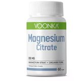 Voonka Magnesium Citrate 200 Mg (Magnezyum Sitrat) 60 Tablet