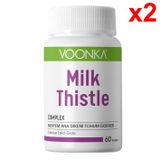 Voonka Milk Thistle Complex 2x60 Kapsül
