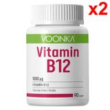Voonka Vitamin B12 1000 mcg 2x90 Tablet