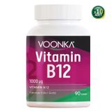 Voonka Vitamin B12 90 Tablet 10 Adet