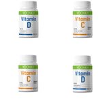 Voonka Vitamin C 2x62 Çiğneme Tableti + Vitamin D 2x102 Kapsül