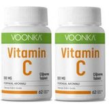 Voonka Vitamin C 500 mg 2x62 Çiğneme Tableti