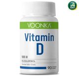 Voonka Vitamin D 1000 IU 4x102 Kapsül