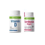 Voonka Vitamin D İçeren Takviye Edici Gıda 90 Kapsül - Sambucus Nigra 42 Çiğneme Tablet