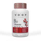 VOOP B12 Vitamini - Biotin & Folik Asit ile Cilt, Saç, Tırnak ve Beyin Sağlığı Destekleyici 30 Bitkisel Kapsül