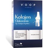 Voop Glukozamin Tip-2 Kolajen Peptitleri 7 Toz Saşe Kompleks Formül Yetişkinler İçin Takviye Edici Gıda