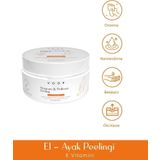 VOOP Manikür Pedikür Peeling-300 Gr El Ve Tırnak Bakımı Için Onarıcı & Besleyici (Evitamin, Yağlar, Mineral)