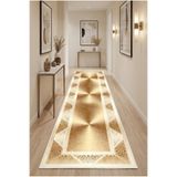VOPTEKS Gold Halı Yolluk Makinede Yıkanabilir Kaymaz Taban Halı