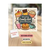 VORACRAFT Boyama Kitabı, Köşeli Tatlı Ev, Coloring Book Boyama KŞ00020