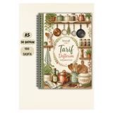 VORACRAFT Yemek Tarif Defteri, 50 Yaprak /100 Sayfa, A5 / Tel Spiral TRF0031