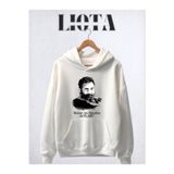Vordevia Ahmet Kaya Baskılı Oversize Pamuklu 3 İplik Sweatshirt