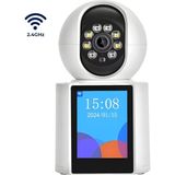 Vorex Apronx 2k Wifi Akıllı Bebek Güvenlik Kamerası Ekranlı 360° Ptz Hareket Takip Type-C 5V - Beyaz