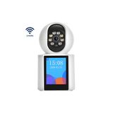 VOREX ApronX 2K WiFi Akıllı Bebek Güvenlik Kamerası Ekranlı 360° PTZ Hareket Takip Type-C 5V