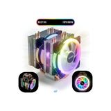 VOREX Gabble Cool Storm T90 RGB Çift Fanlı İşlemci Fanı - INTEL Uyumlu Kule Tipi CPU Soğutucu