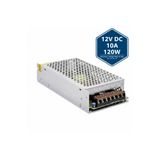VOREX Hightek 12V 10A Metal Kasa Adaptör | 120W DC Güç Kaynağı | Kalın Gövde