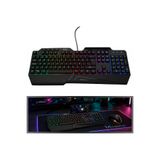 VOREX Trio GKX-99 RGB Oyuncu Klavyesi USB Türkçe Q Telefon Standlı Kablolu Gaming Klavye