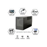 Vorex Upset Microactive 850VA Ups | 510W | 1×9AH | Line Interactive | Avr | 2 Priz