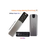 VOREX Versatile Vidasız M.2 NVMe SSD Kutusu - USB 3.1 10Gbps Yüksek Hızlı Alüminyum Kasa