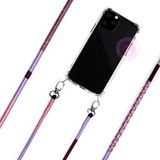 Vorson Handmade PURPLE MIX Çapraz Telefon Askısı, Çok Renkli