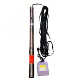 Vortex 3 Slm 15 F 75 mm Çapında 0.75 Hp 3" Boruya Göre Dalgıç Pompa+Motor+Pano+20 Mt. Kablo
