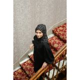 Vorvella Keten Pamuklu Yazma Geometrik Desen Flamlı Tülbent