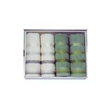 Vos Versa Bursa Varak Serisi 50x90cm %100 Pamuk 4lü Yüz Havlusu Karşık VVHM0030