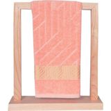 Vos Versa Bursa Varak Serisi 50X90CM %100 Pamuk Yüz Havlusu Somon VVHM0016 - 50 x 90 cm