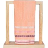 Vos Versa Bursa Varak Serisi 50X90CM %100 Pamuk Yüz Havlusu Somon VVHM0019 - 50 x 90 cm