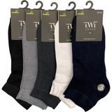 Vos Versa Twisocks Bambu Düz Patik Karışık Erkek Çorap 12'li - 40 - 44