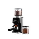 Vosco Dijital Espresso Kahve Değirmeni Ve Öğütücü Siyah