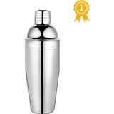 Vosco Paslanmaz Çelik Kokteyl Shaker 750ml Gri Renkli Şık ve Dayanıklı Tasarım