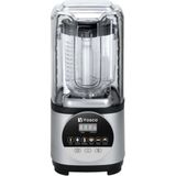Vosco Soundproof Bar Blender Pro Kapaklı 2 Lt Buz Kırıcılı 2000W - Gri