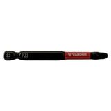 Vosco Vandor Bits Uç Matkap Ucu Tornavida Ucu Vidalama Ucu Impact Pz3-75 mm - 1 Adet - Siyah