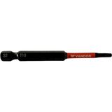 Vosco Vandor Bits Uç Matkap Ucu Tornavida Ucu Vidalama Ucu Impact T10-75 mm - 1 Adet
