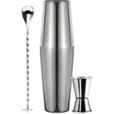 Vosco VB-KB3 750 ml 3 Parça Boston Shaker Kokteyl Seti