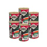 Voskes Biftekli 6x135 ml Kedi Çorbası