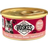 Voskes Ton Balıklı Somon Jelly 85 gr Kedi Yaş Konservesi