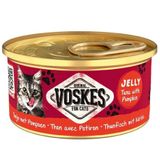 Voskes Ton Balıklı ve Balkabağı Jelly 85 gr Kedi Yaş Konservesi