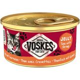 Voskes Ton Balıklı ve Karidesli Jelly 85 gr Kedi Yaş Konservesi