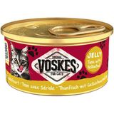 Voskes Ton Balıklı ve Sarıkuyruk Jelly 85 gr Kedi Yaş Konservesi