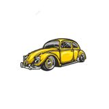 Vosvos Volkswagen Tosba Sticker 17 CM